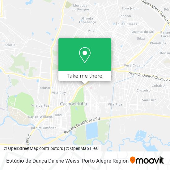 Estúdio de Dança Daiene Weiss map