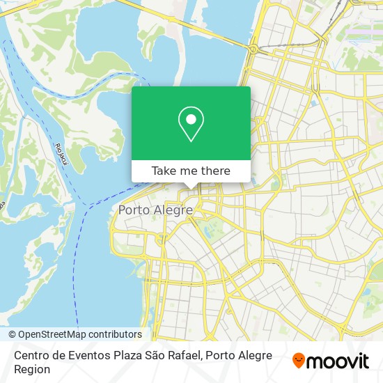 Mapa Centro de Eventos Plaza São Rafael