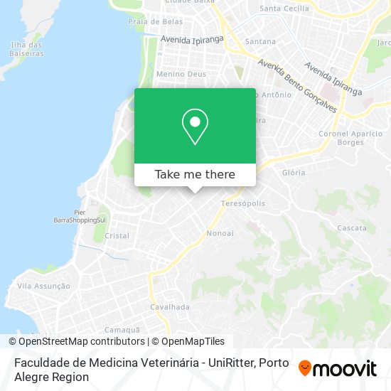 Faculdade de Medicina Veterinária - UniRitter map