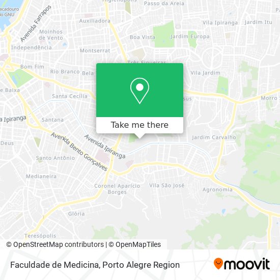 Faculdade de Medicina map