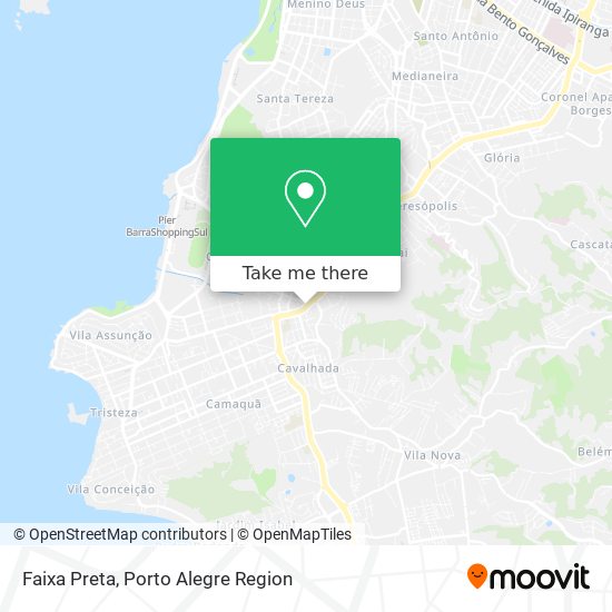 Mapa Faixa Preta