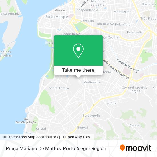 Praça Mariano De Mattos map