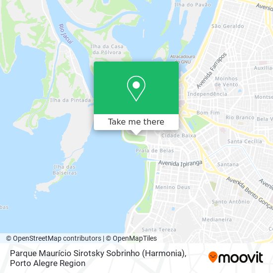 Parque Maurício Sirotsky Sobrinho (Harmonia) map