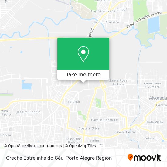 Creche Estrelinha do Céu map
