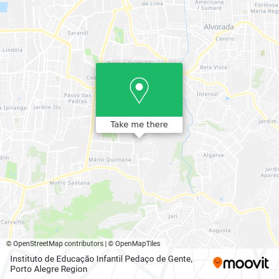 Instituto de Educação Infantil Pedaço de Gente map
