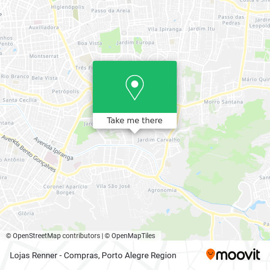 Lojas Renner - Compras map