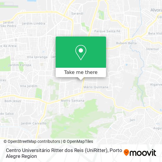 Centro Universitário Ritter dos Reis (UniRitter) map