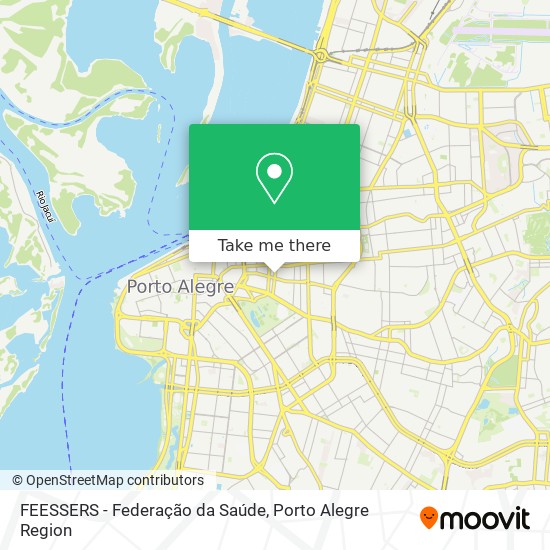 FEESSERS - Federação da Saúde map