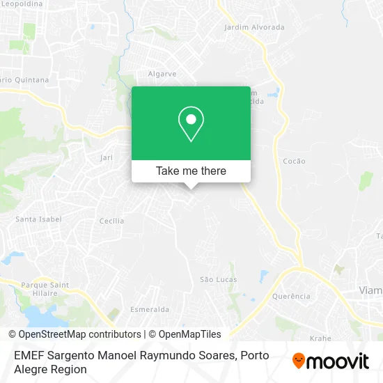 EMEF Sargento Manoel Raymundo Soares map