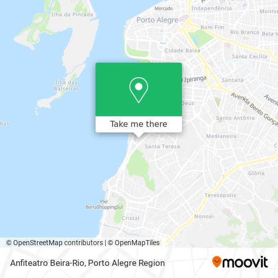 Anfiteatro Beira-Rio map