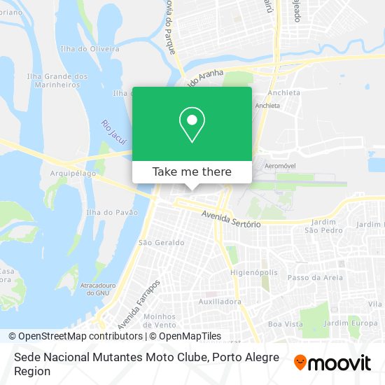 Sede Nacional Mutantes Moto Clube map