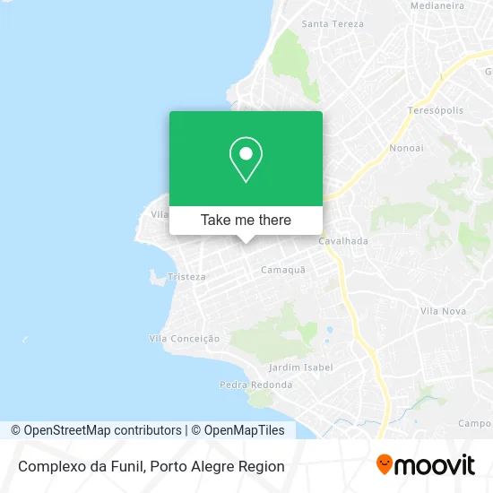 Complexo da Funil map