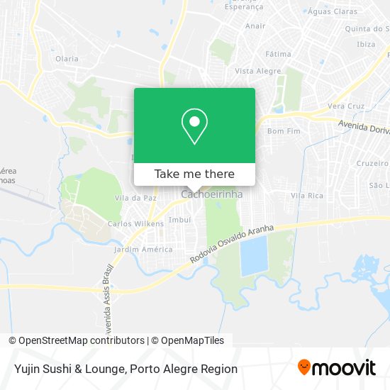 Mapa Yujin Sushi & Lounge