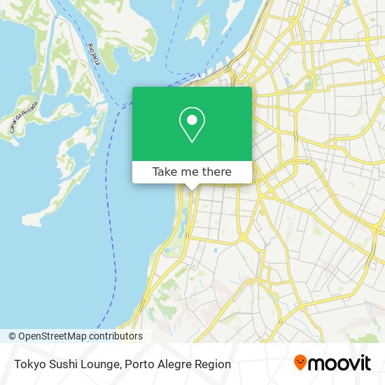Mapa Tokyo Sushi Lounge