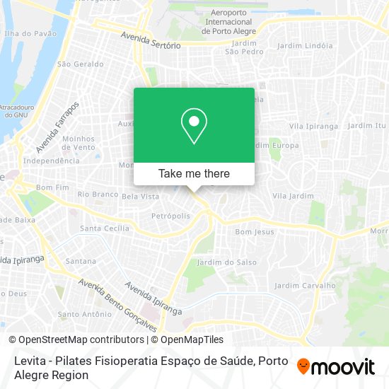 Levita - Pilates Fisioperatia Espaço de Saúde map