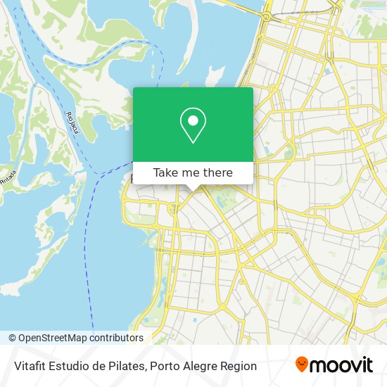 Vitafit Estudio de Pilates map