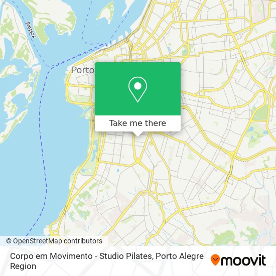 Corpo em Movimento - Studio Pilates map