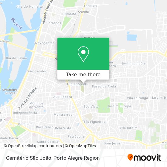 Cemitério  São João map