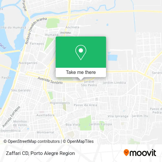 Zaffari CD map