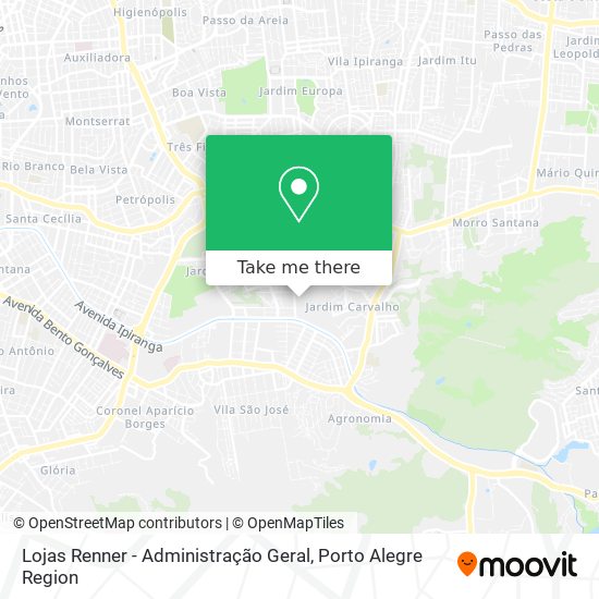 Lojas Renner - Administração Geral map