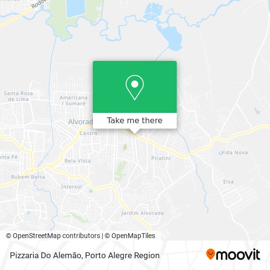 Pizzaria Do Alemão map