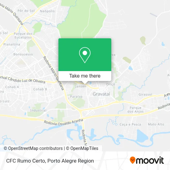 CFC Rumo Certo map