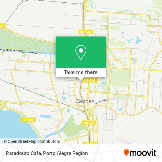 Paradouro Café map