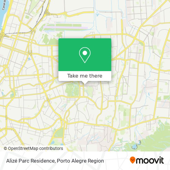 Alizé Parc Residence map