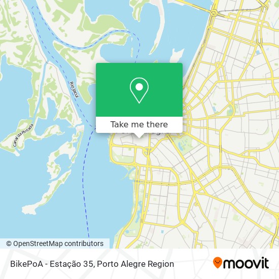 BikePoA - Estação 35 map
