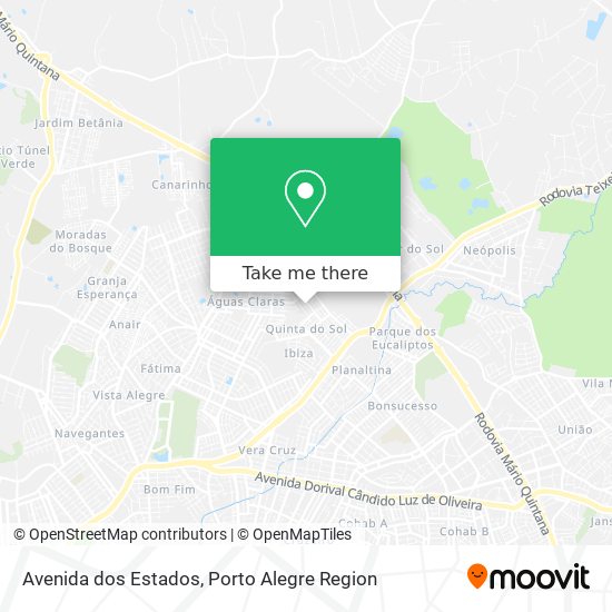 Avenida dos Estados map