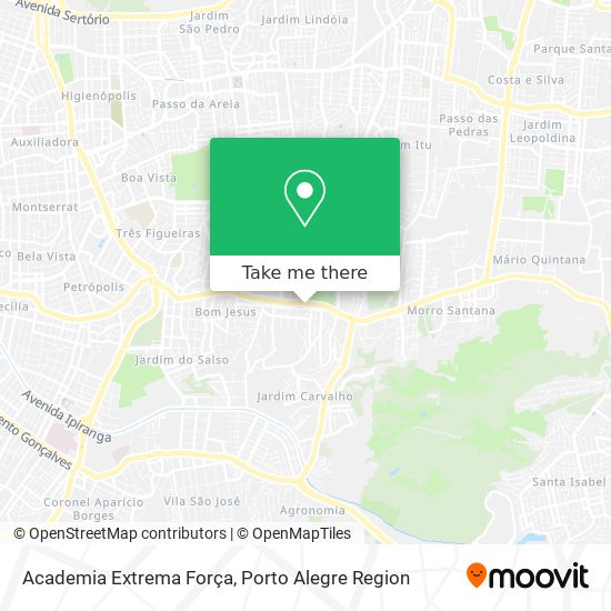 Academia Extrema Força map