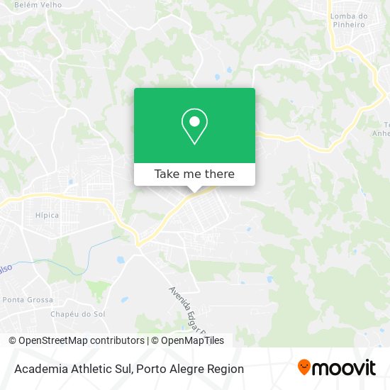 Academia Athletic Sul map