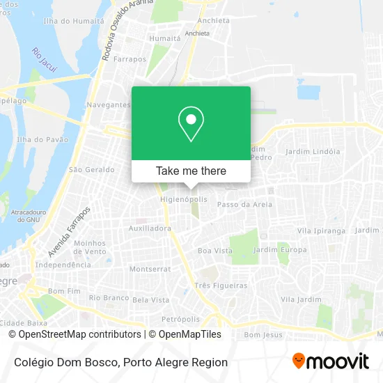 Colégio Dom Bosco map
