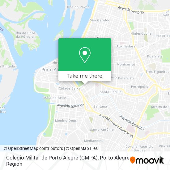 Colégio Militar de Porto Alegre (CMPA) map