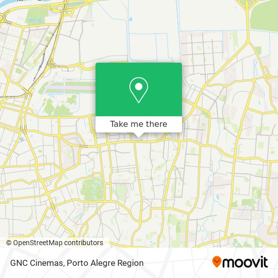 GNC Cinemas map