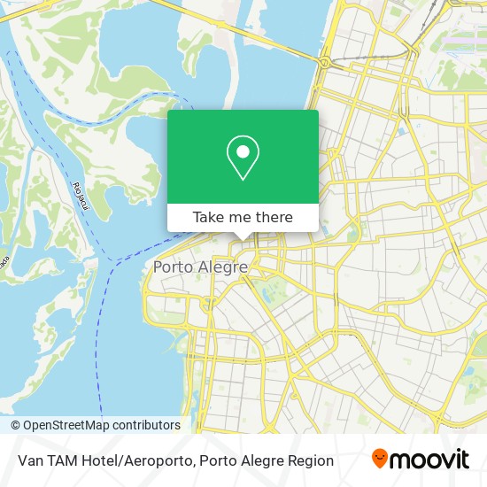 Van TAM Hotel/Aeroporto map