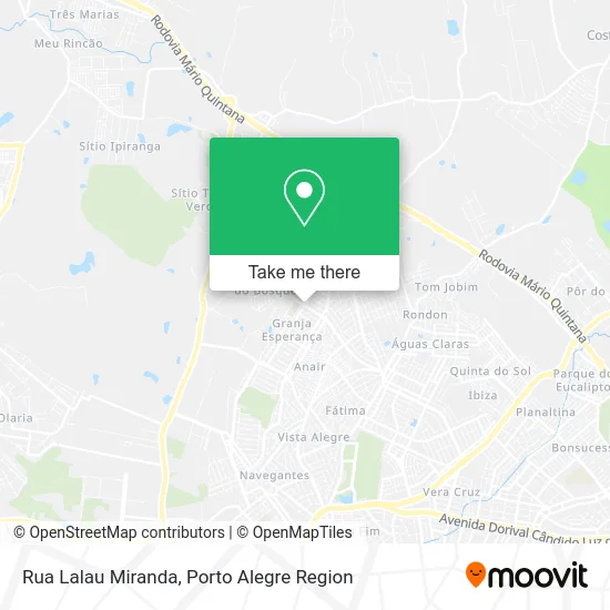 Rua Lalau Miranda map