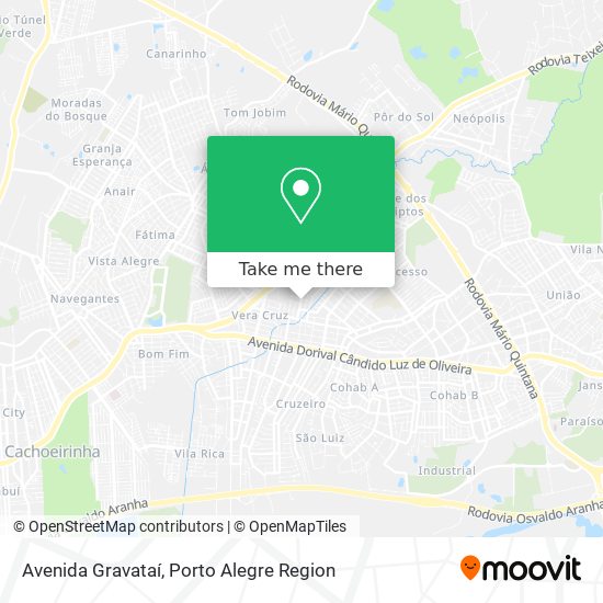 Avenida Gravataí map