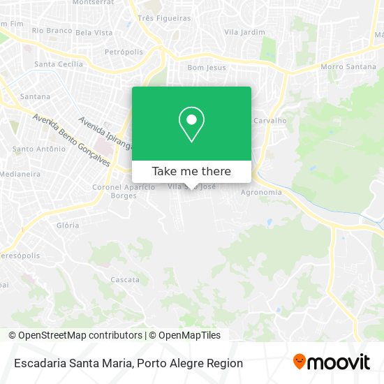 Escadaria Santa Maria map