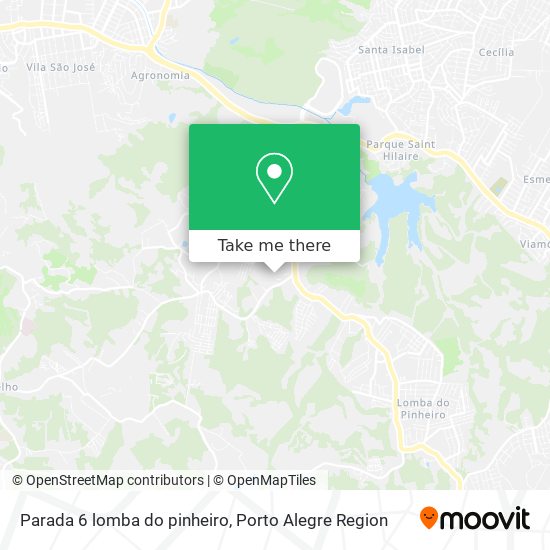 Parada 6 lomba do pinheiro map