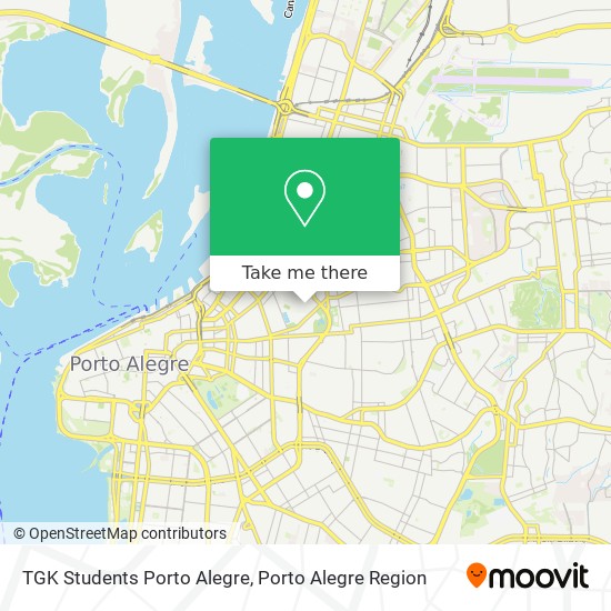 TGK Students Porto Alegre map
