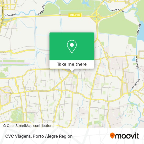 CVC Viagens map