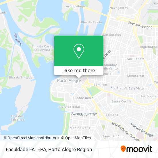 Faculdade FATEPA map