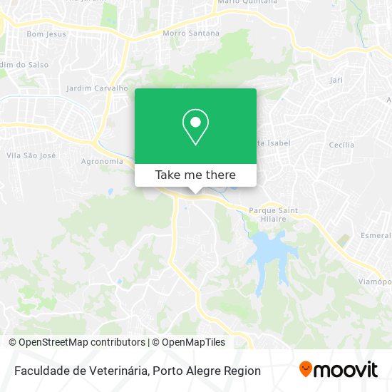 Faculdade de Veterinária map