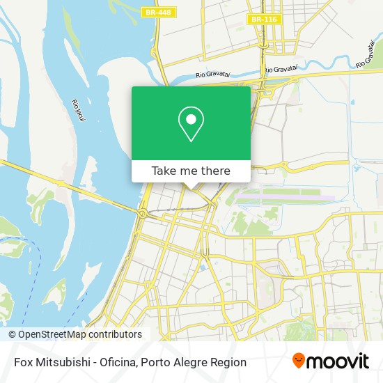 Fox Mitsubishi - Oficina map