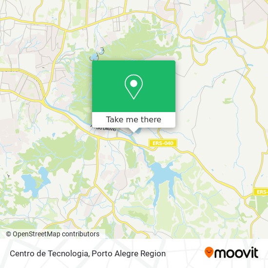 Mapa Centro de Tecnologia