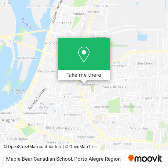 Maple Bear Canadian School map