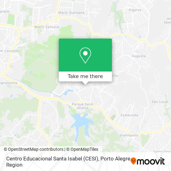 Centro Educacional Santa Isabel (CESI) map