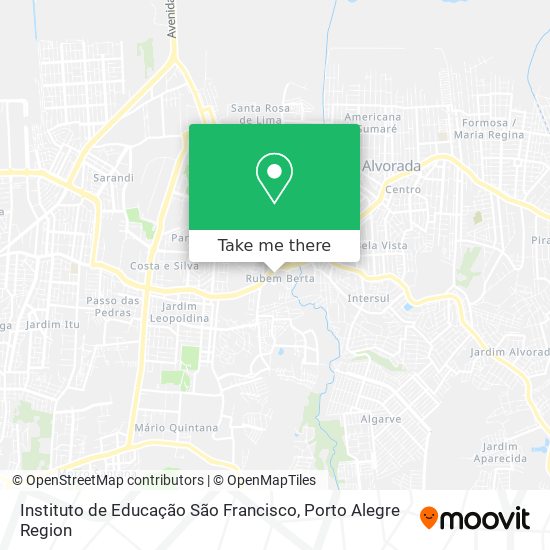 Instituto de Educação São Francisco map