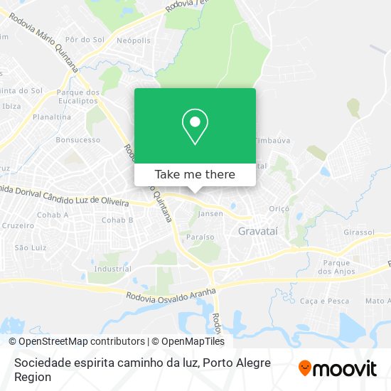 Sociedade espirita  caminho da luz map